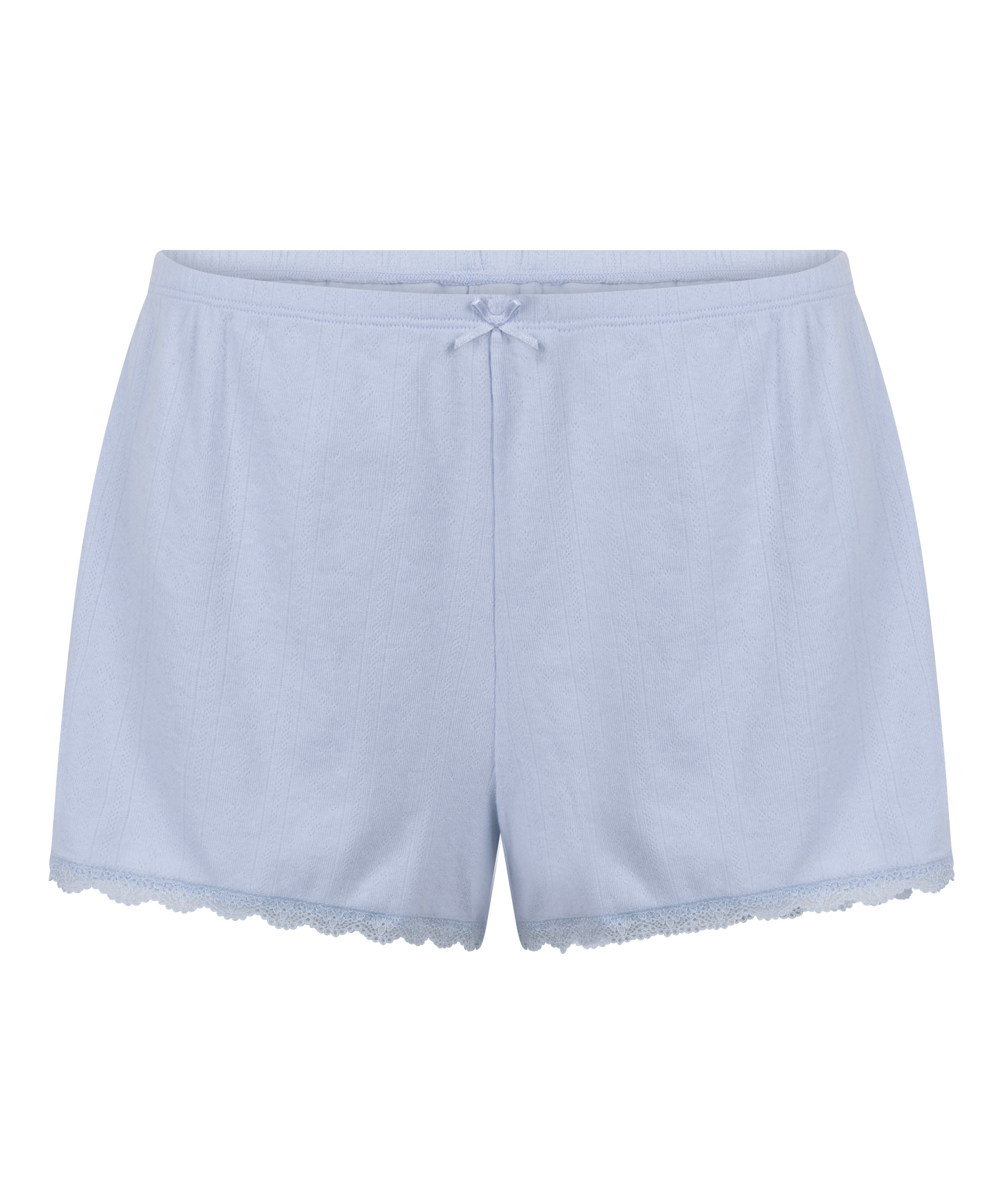 Pointelle Shorts, Blue, main