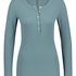Long-Sleeved Pyjama Top, Blue