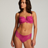 Daisy Padded Strapless Underwired Bra, Pink