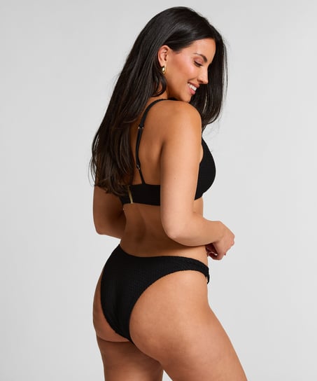 Cairo Bikini Top, Black