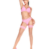 Stay Ups 15 Denier Lace, Pink