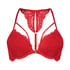 Mariah Padded Underwired Push-Up Bra, Red