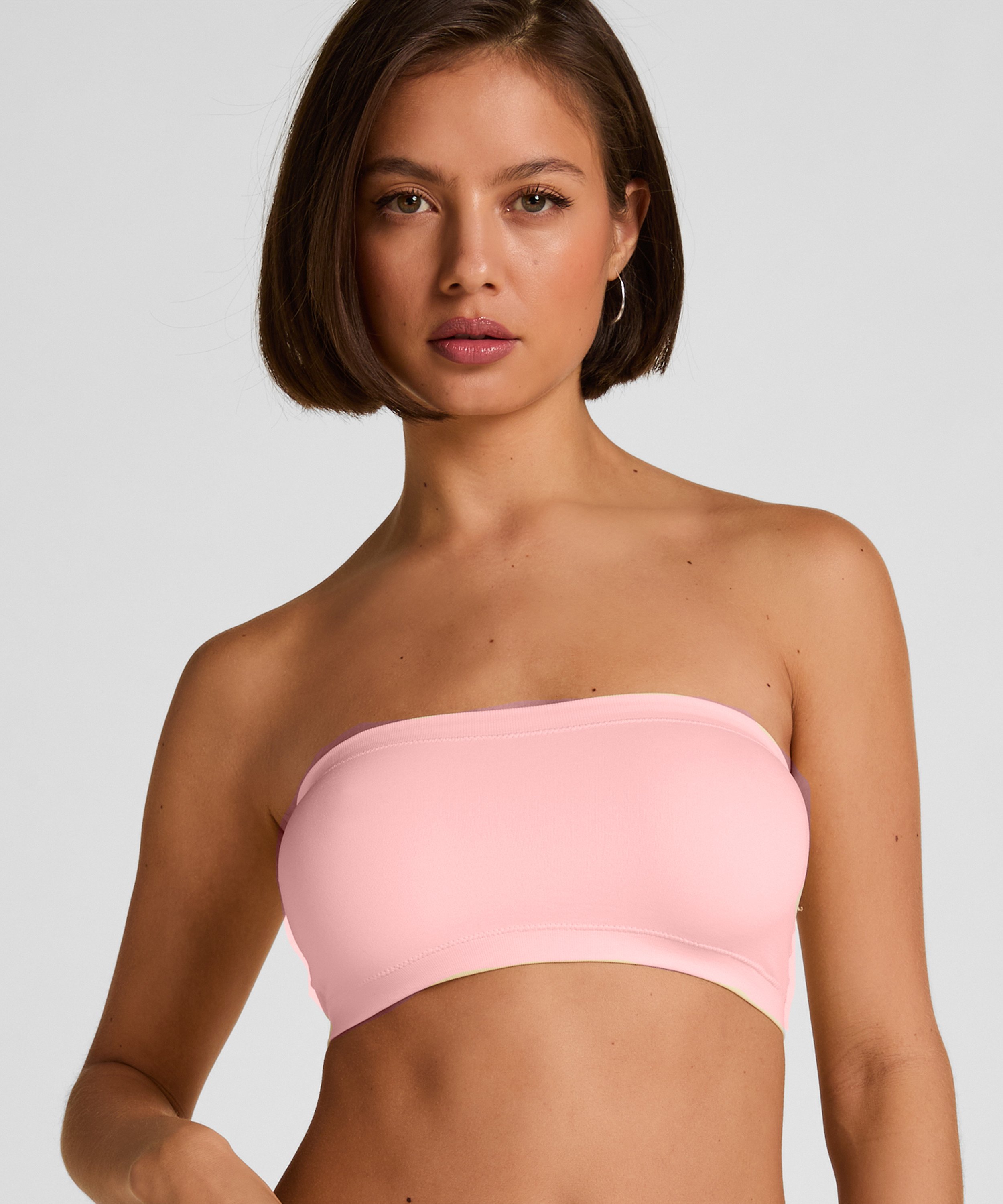 Dide Bandeau Bralette, Pink, main