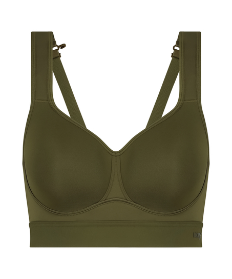 HKMX Sports bra The All Star Level 2, Green