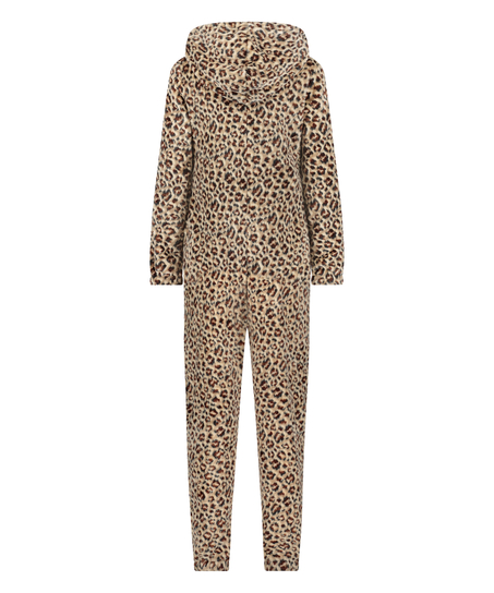 Onesie fleece, Beige