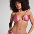 Kallua Triangle Bikini Top, Pink