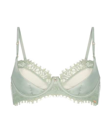 Aiko Non-Padded Underwired Bra, Green