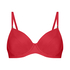 Luxe Bikini Top, Red