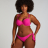 Scallop Lurex Rio Bikini Bottoms, Pink