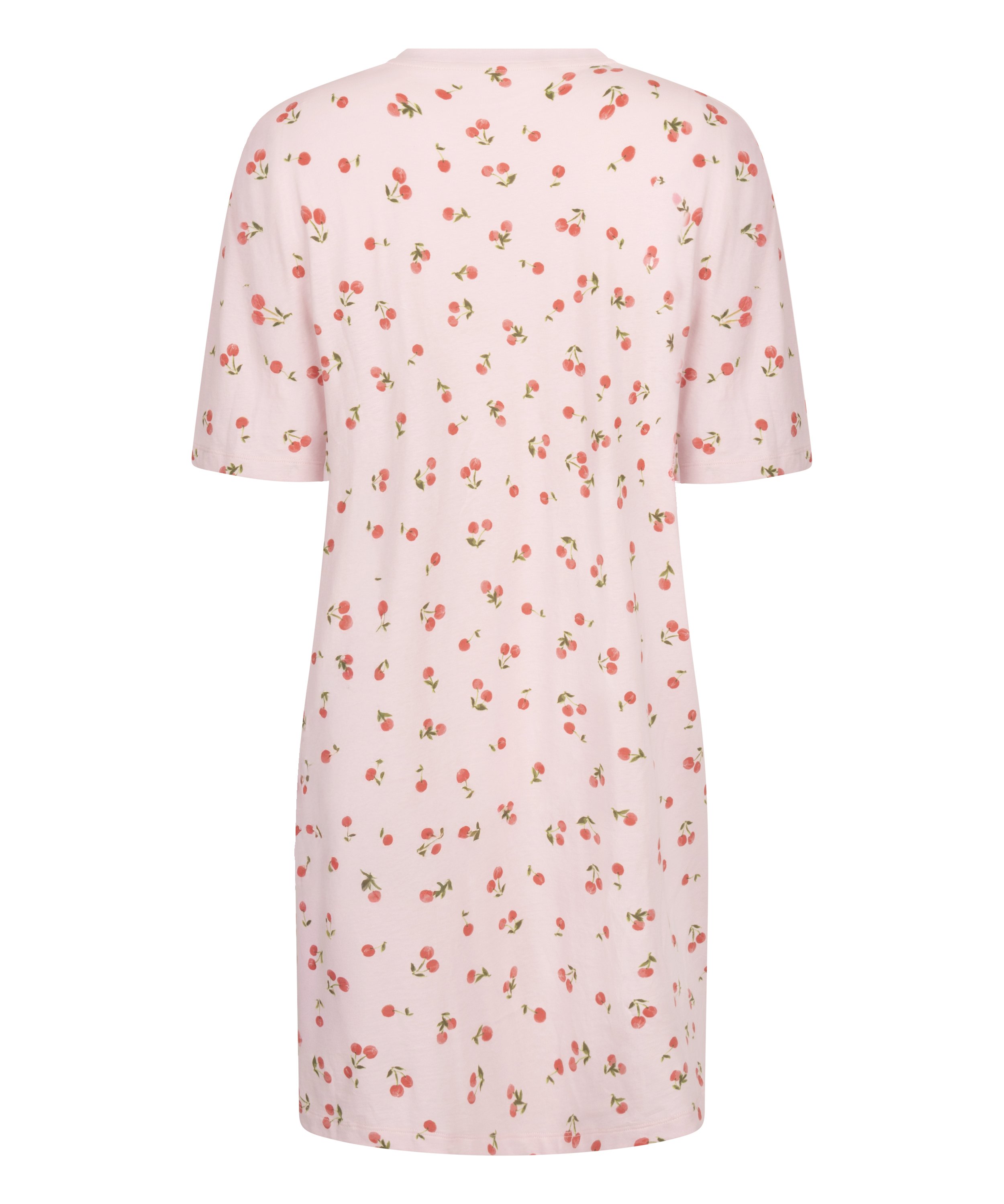 Roundneck Nightshirt, Pink, main