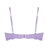 Rose padded push-up bra, Purple