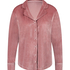 Velours Long-Sleeved Jacket, Purple