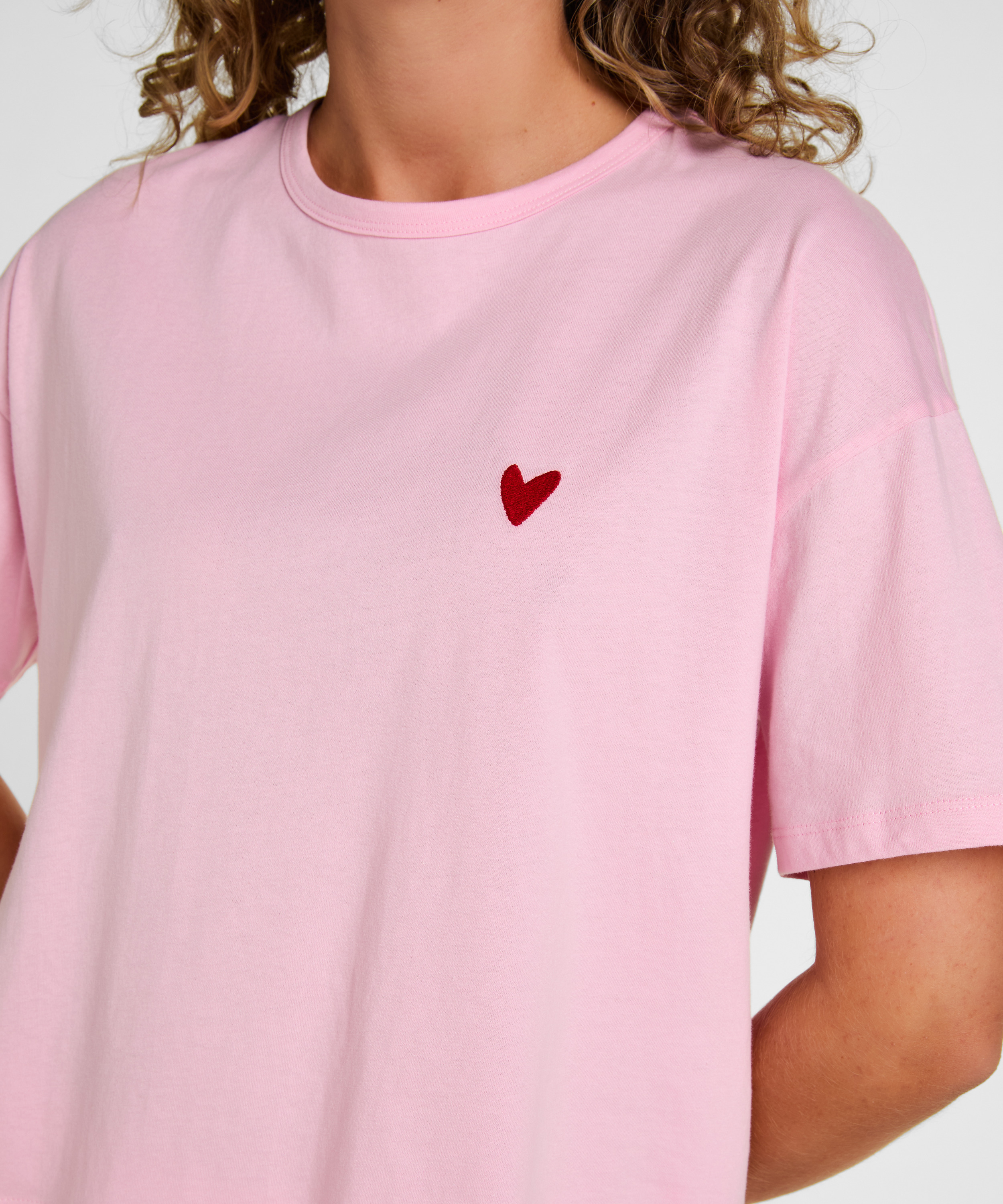 Pyjamaset Cotton, Pink, main