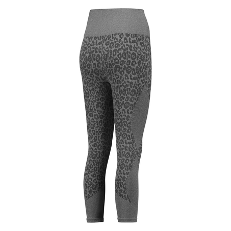 HKMX High Waist Level 3 Capri Leggings, Gray