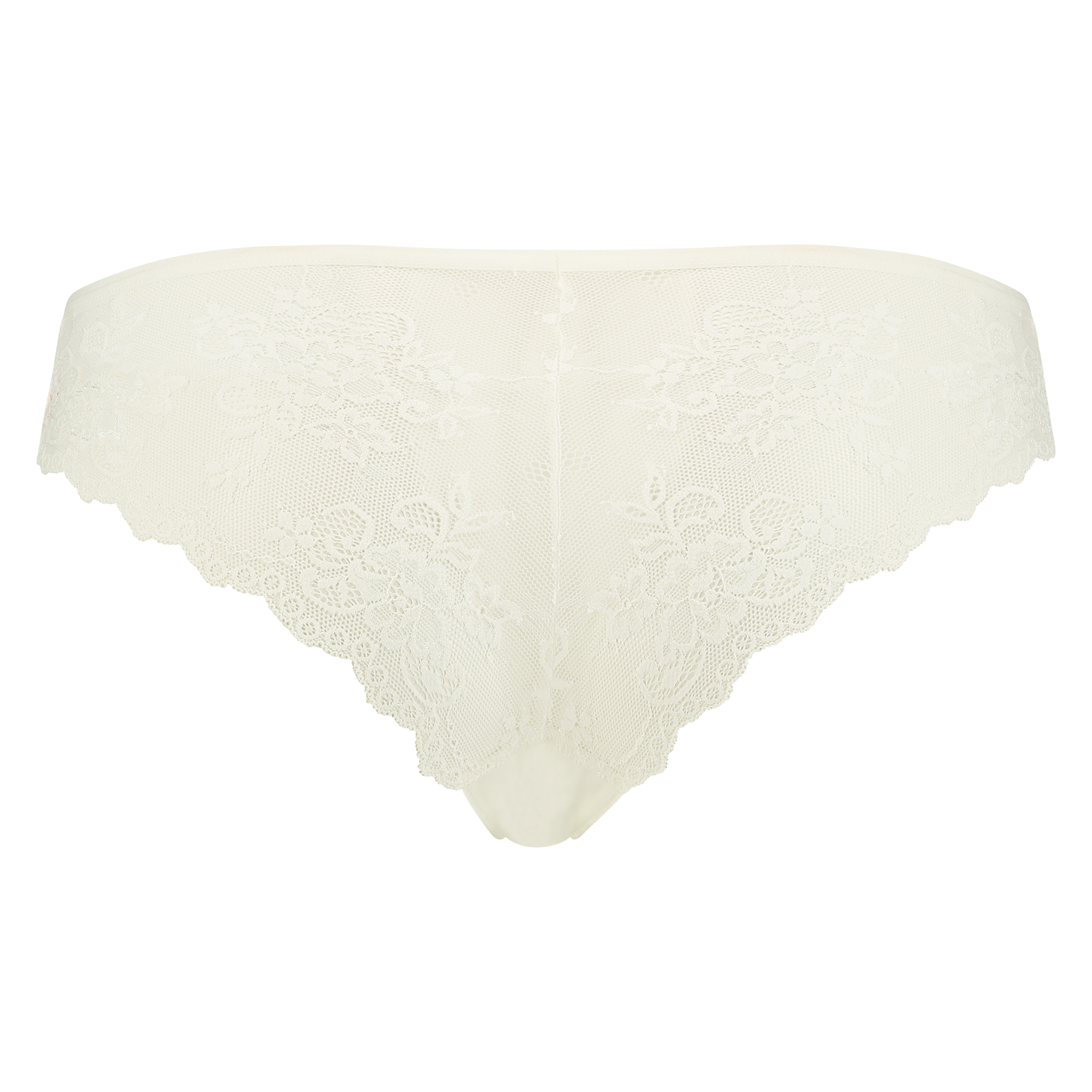 Invisible Lace Back Brazilian, White, main