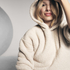 Snuggle Hoodie Fleece, Beige