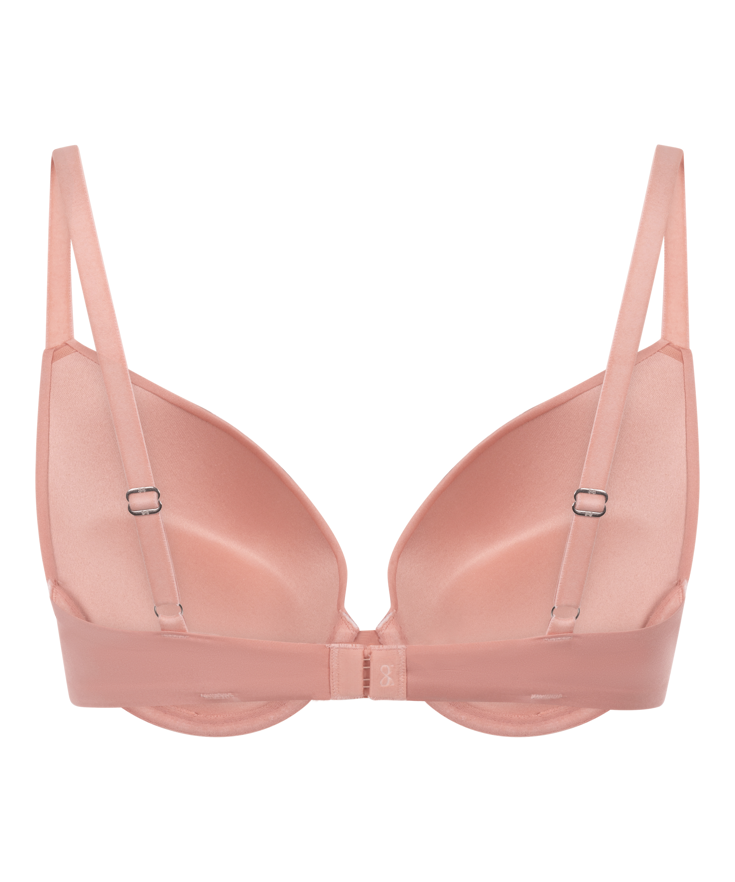 Smooth Padded Underwired Push-Up Bra, Pink, main