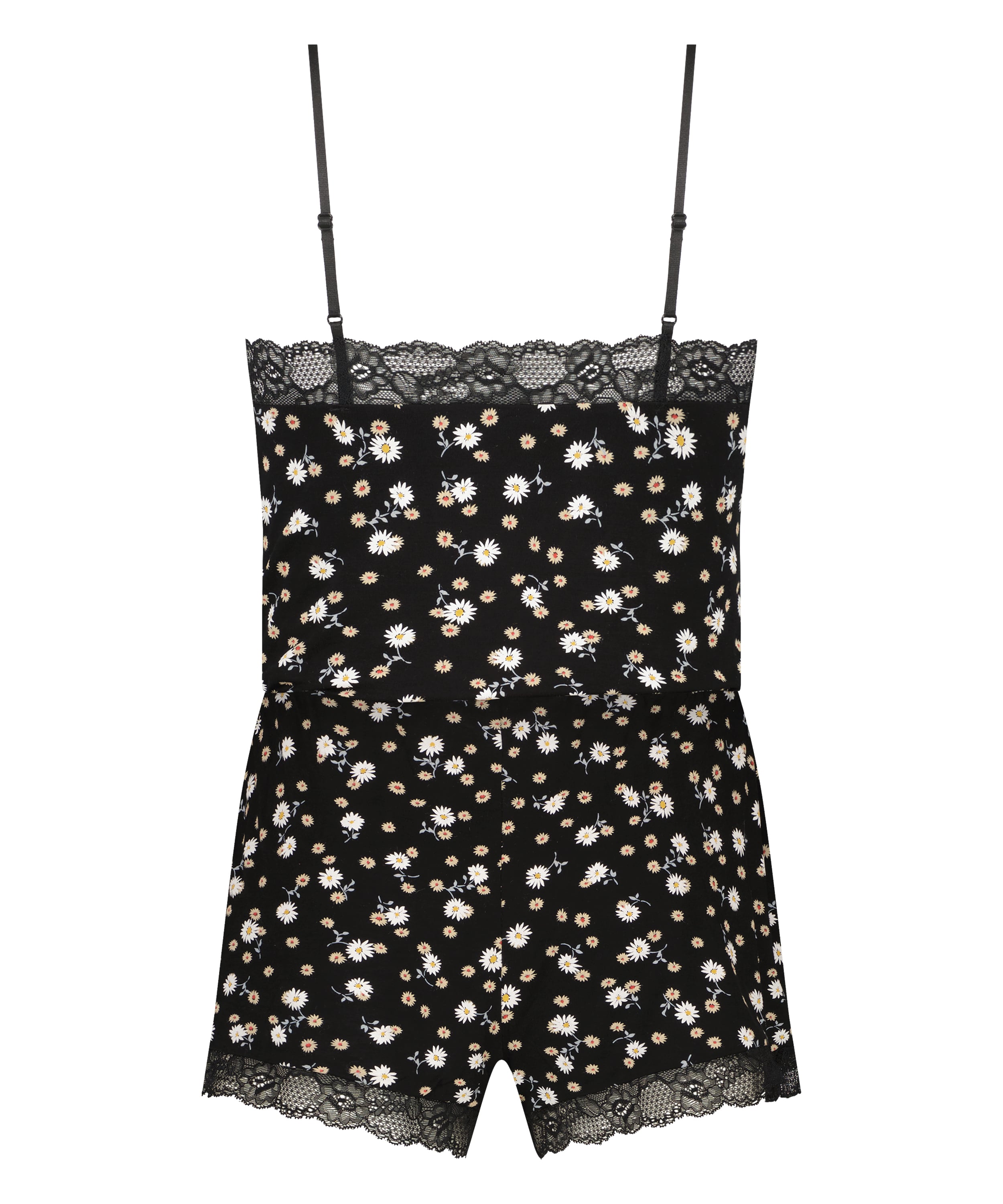 Cami Short Pyjama Set, Black, main