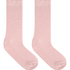 Cashmere Blend Ribbed Socks, Pink
