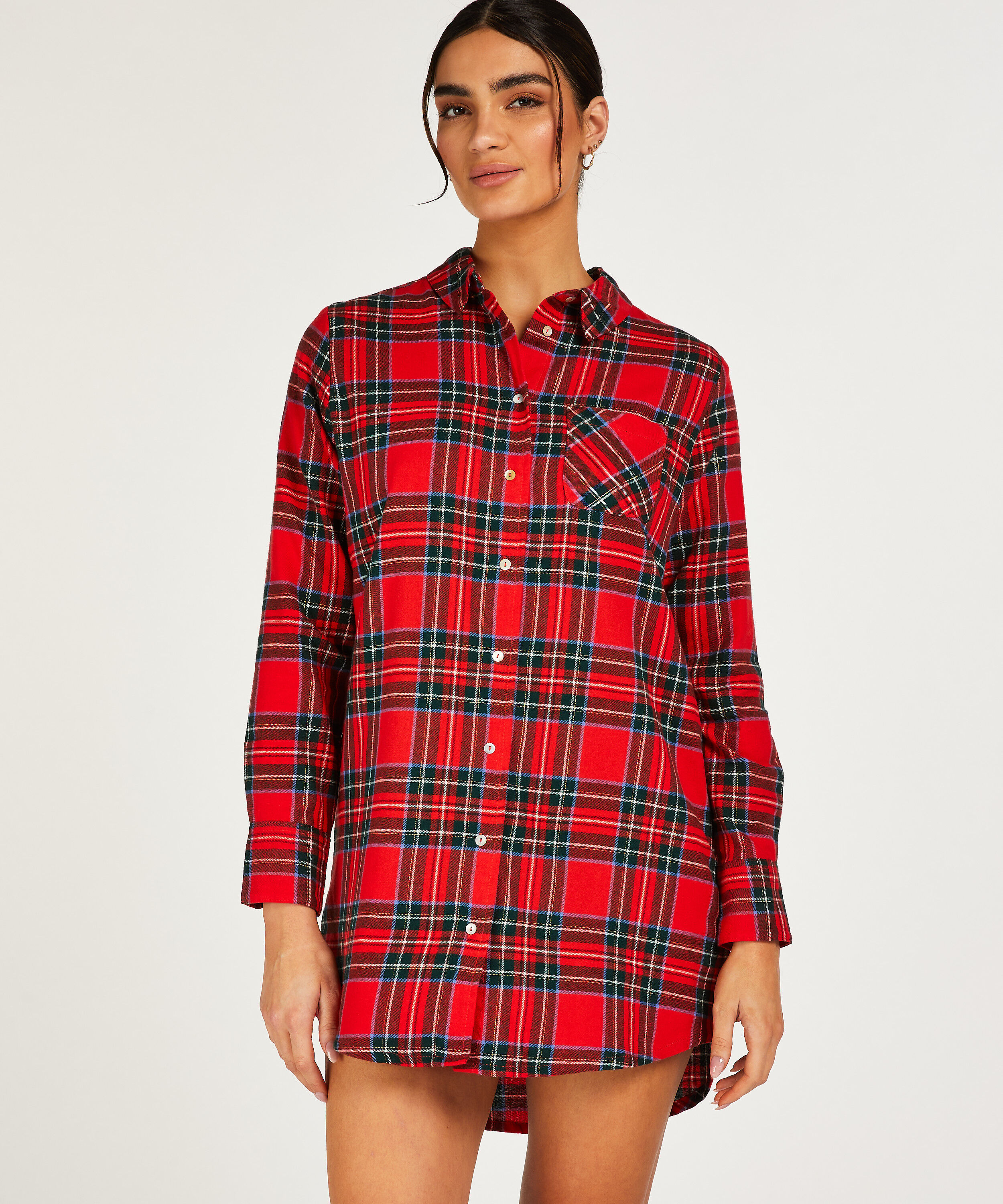 Menshirt nightshirt Jersey, Red