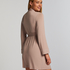 Short Jersey Robe Essentials, Beige