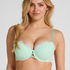 Harmony Padded Underwired Bra, Green