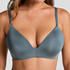 Mona padded non-underwired bra, Blue