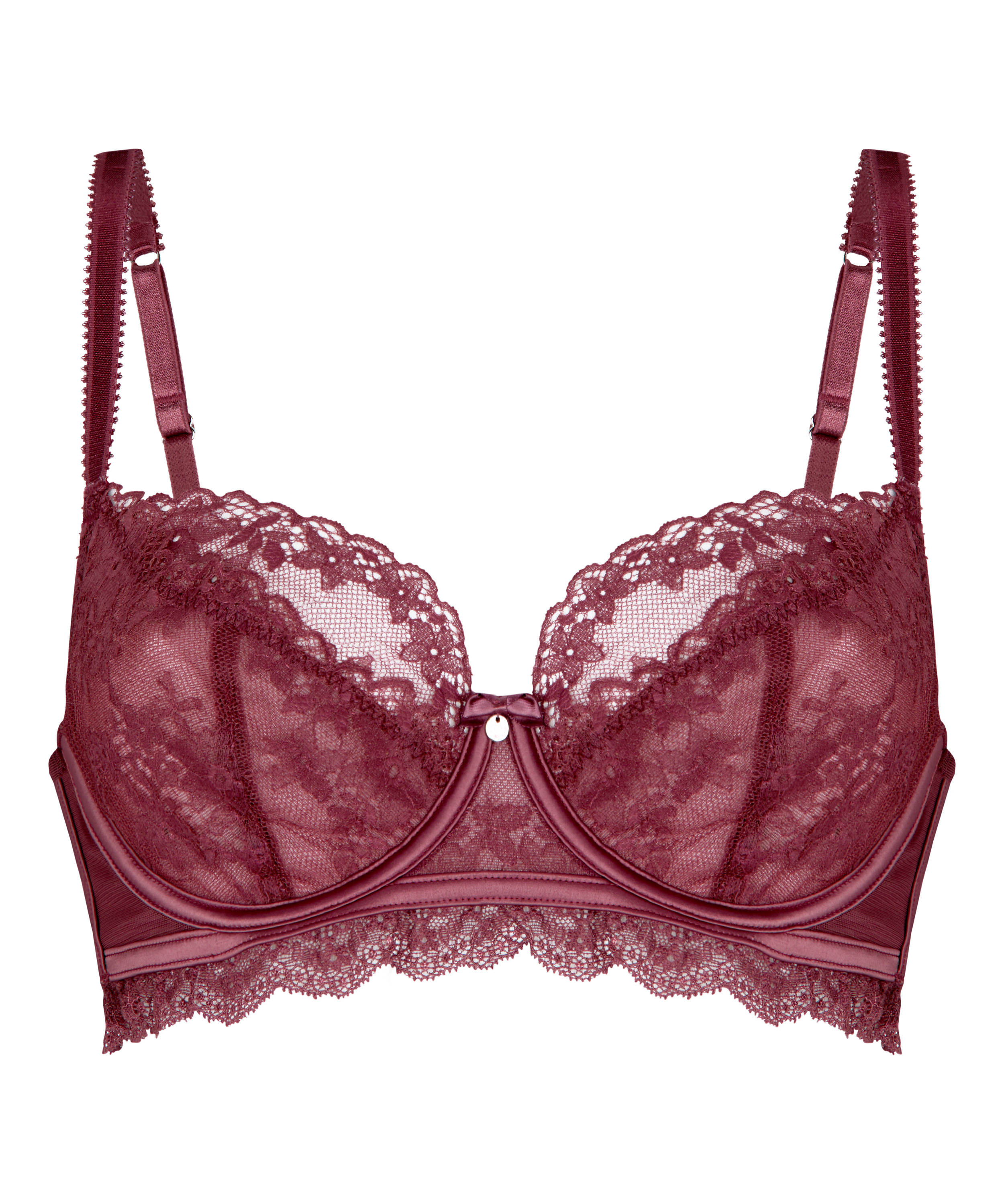 Non-Padded Underwired Bra Naomi, Purple, main