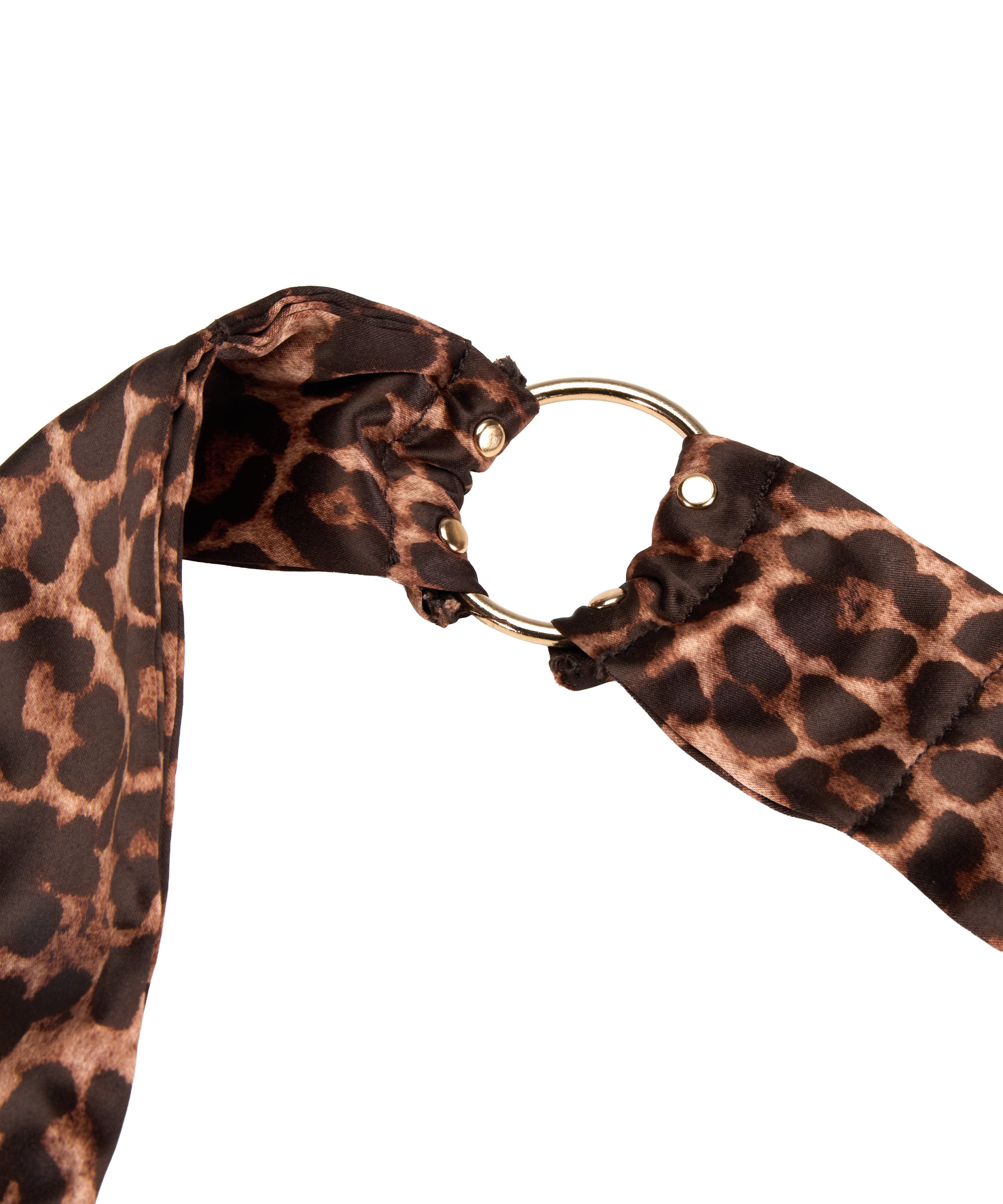 Satin Wrist Ties, Brown, main