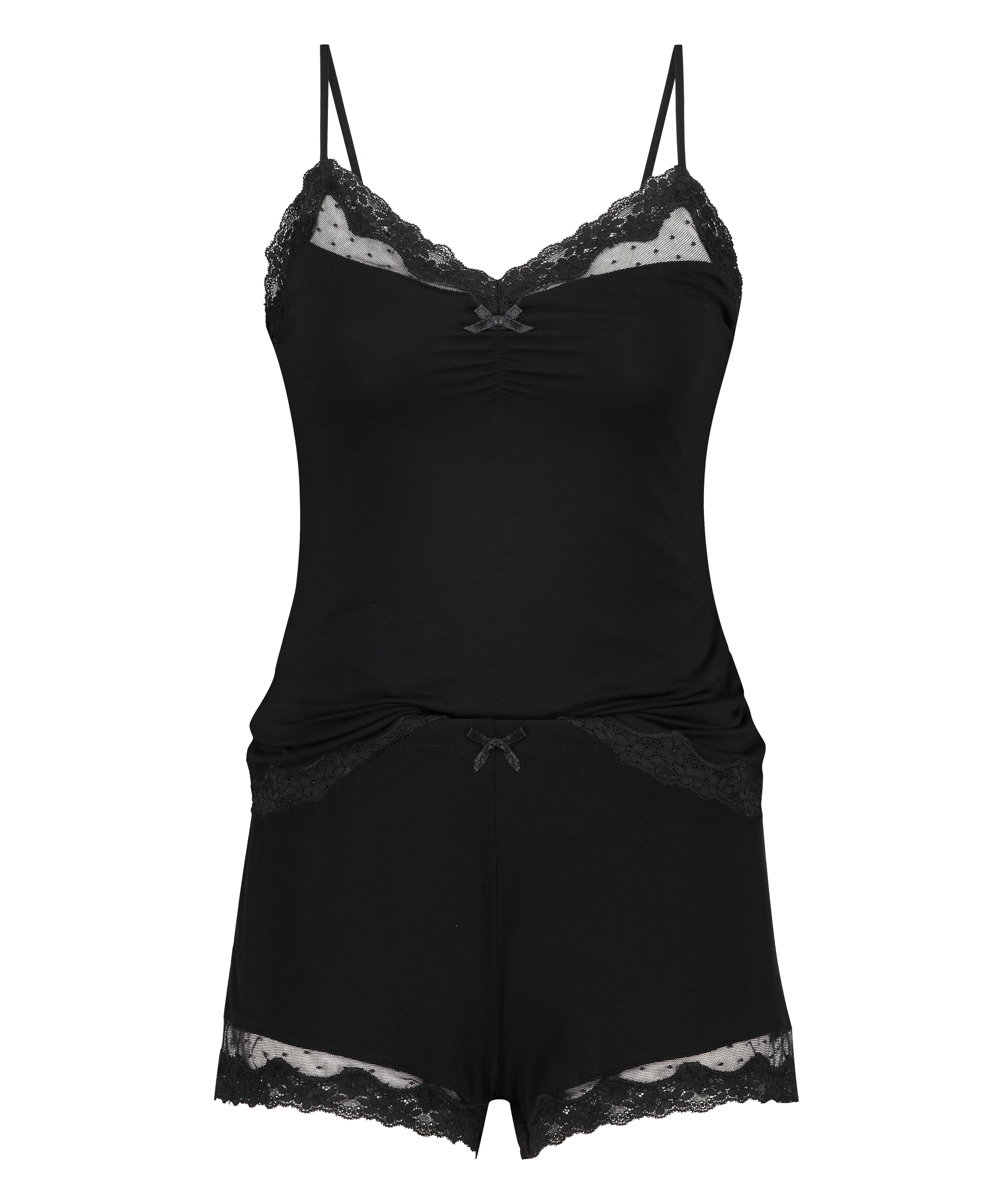 Pajama Set, Black, main