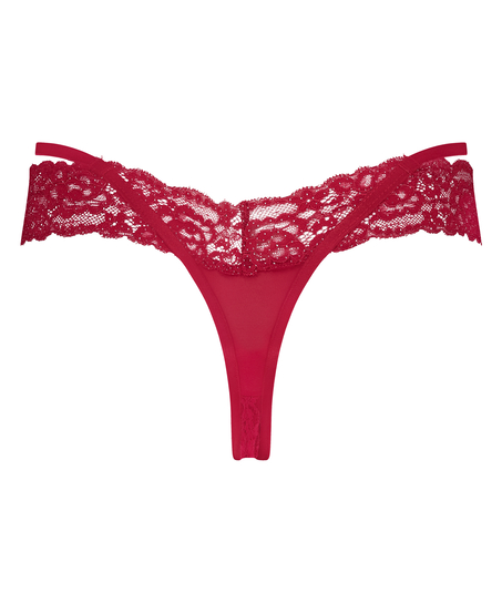 Willow Low RiseThong, Red