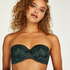Reeva Padded Strapless Underwired Bra, Green