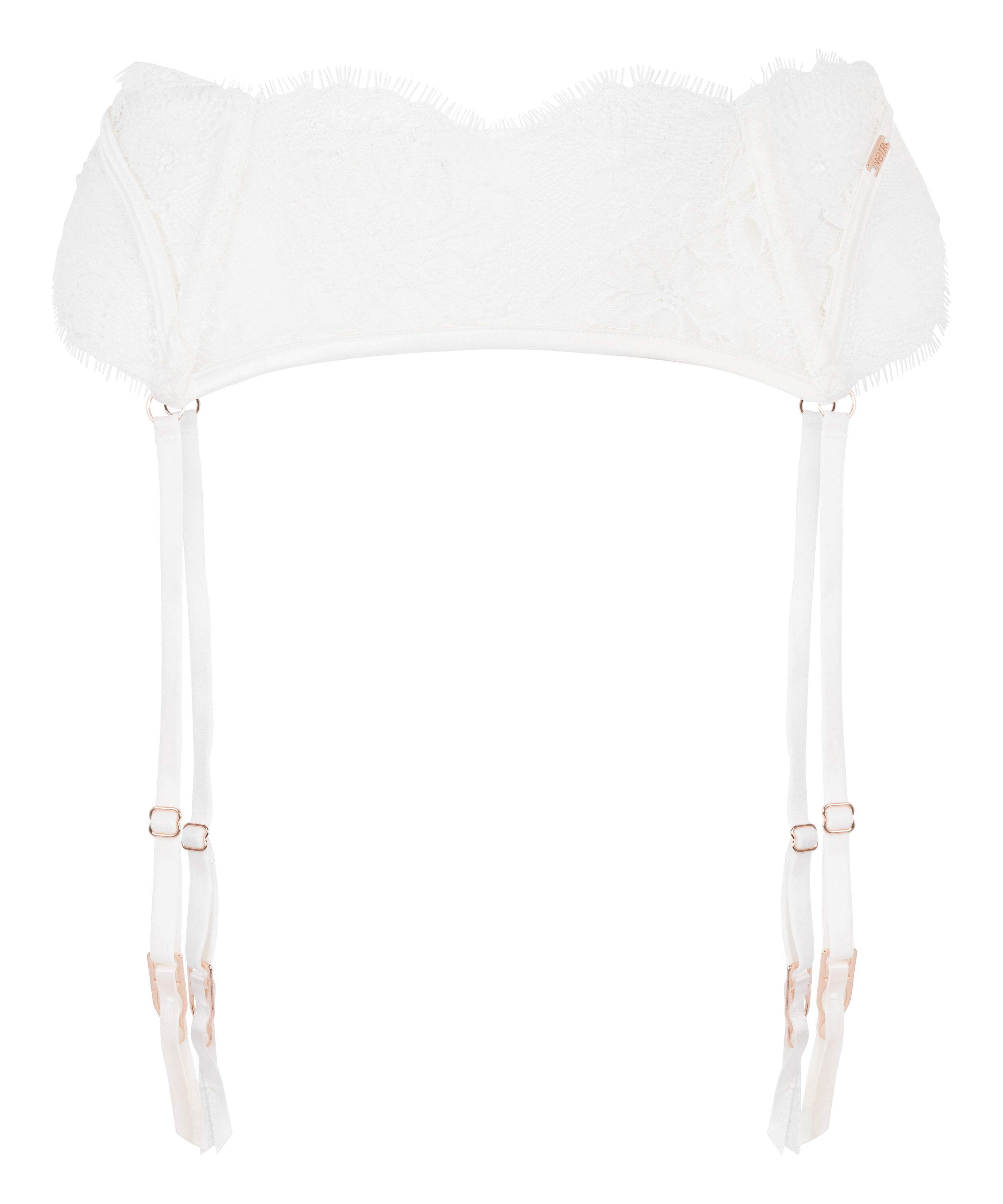 Tiah Suspenders, White