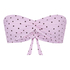 Bandeau Bikini Top Alicante, Pink