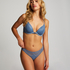 Molly Padded Underwired Push-Up Bra, Blue