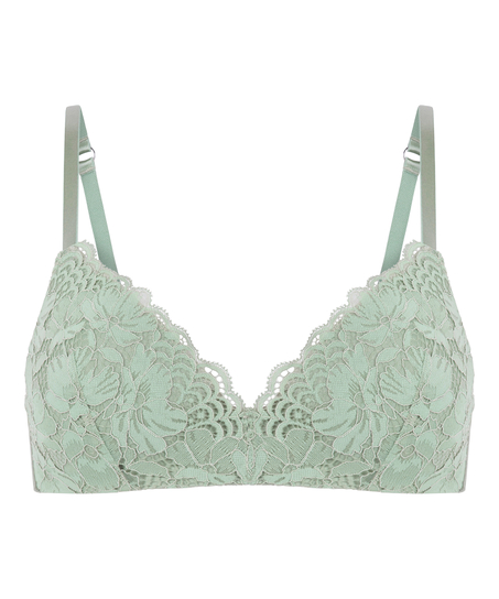 Andi Padded Non-Wired Bra, Green