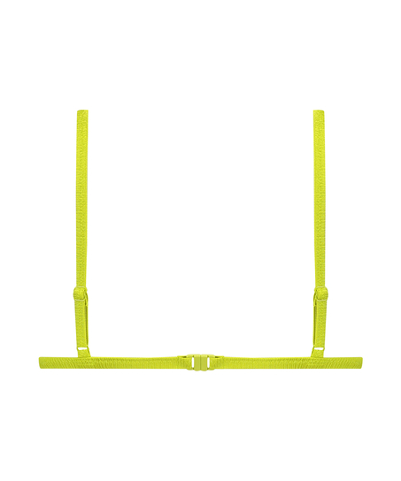 Luna Triangle Bikini Top, Green