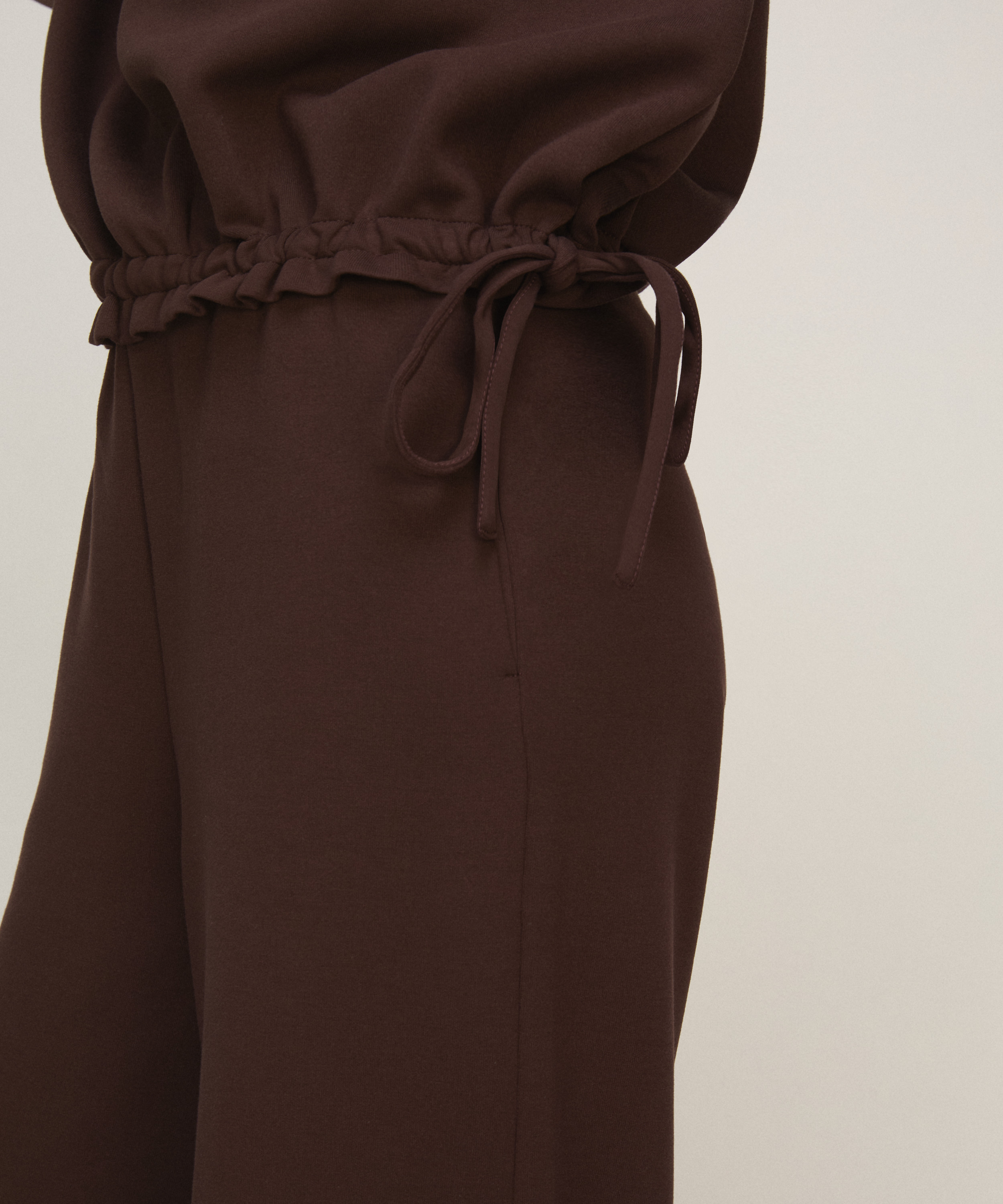 Top Viscose Boatneck, Brown, main