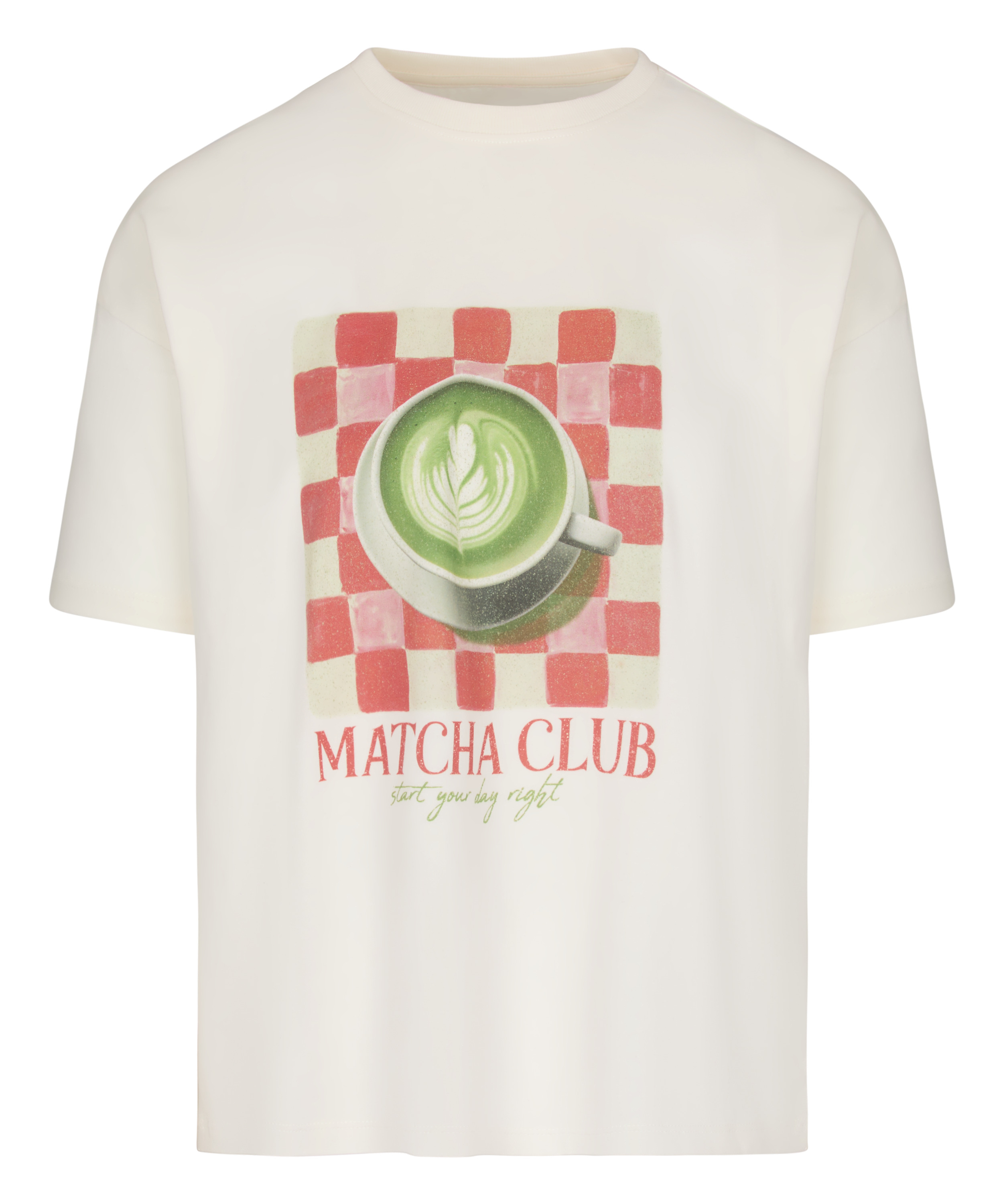 T-shirt with Print, White, main