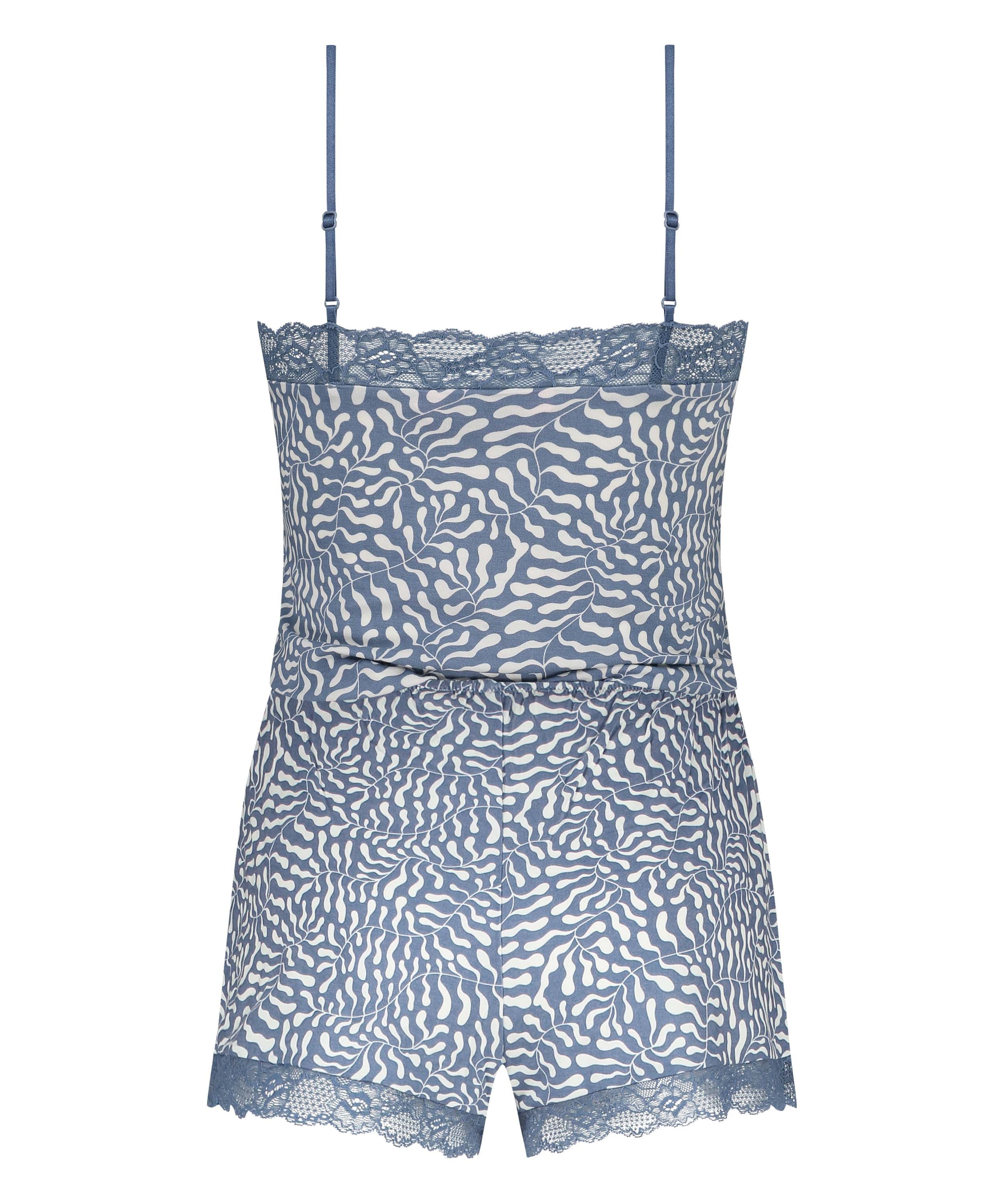 Cami Short Pyjama Set, Blue, main