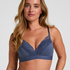 Sophie Padded Non-Underwired Bra, Blue