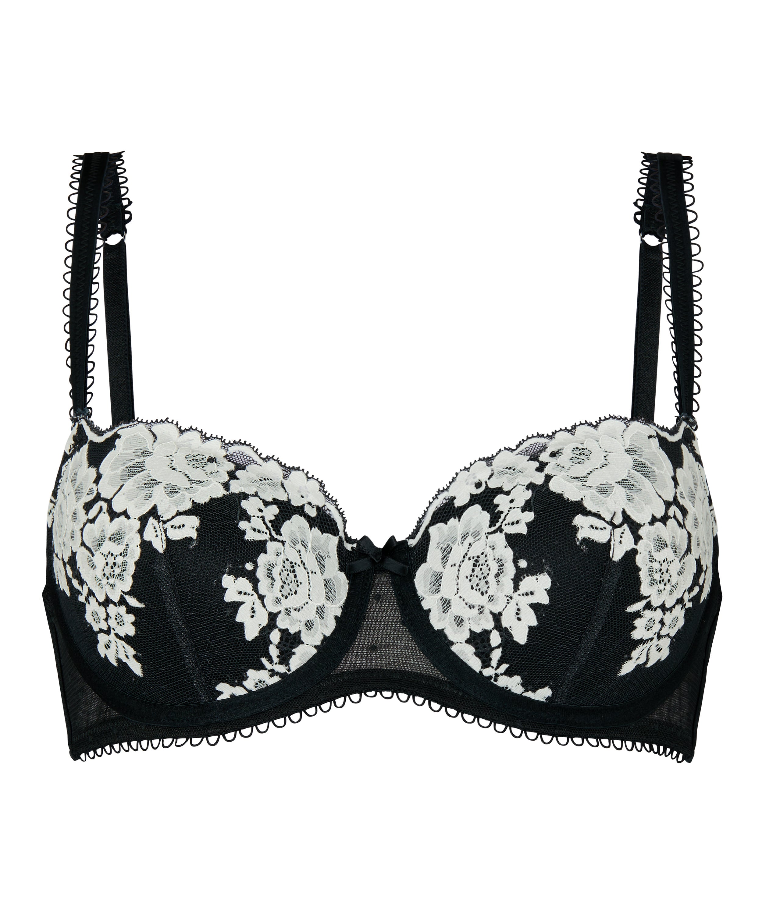 Padded Underwired Bra Lindi, Black, main
