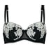 Padded Underwired Bra Lindi, Black