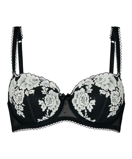 Padded Underwired Bra Lindi, Black