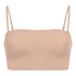 Smooth Bandeau Bralette, Beige