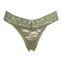 Extra Low V-Thong, Green