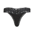 Madison Extra Low Thong, Black