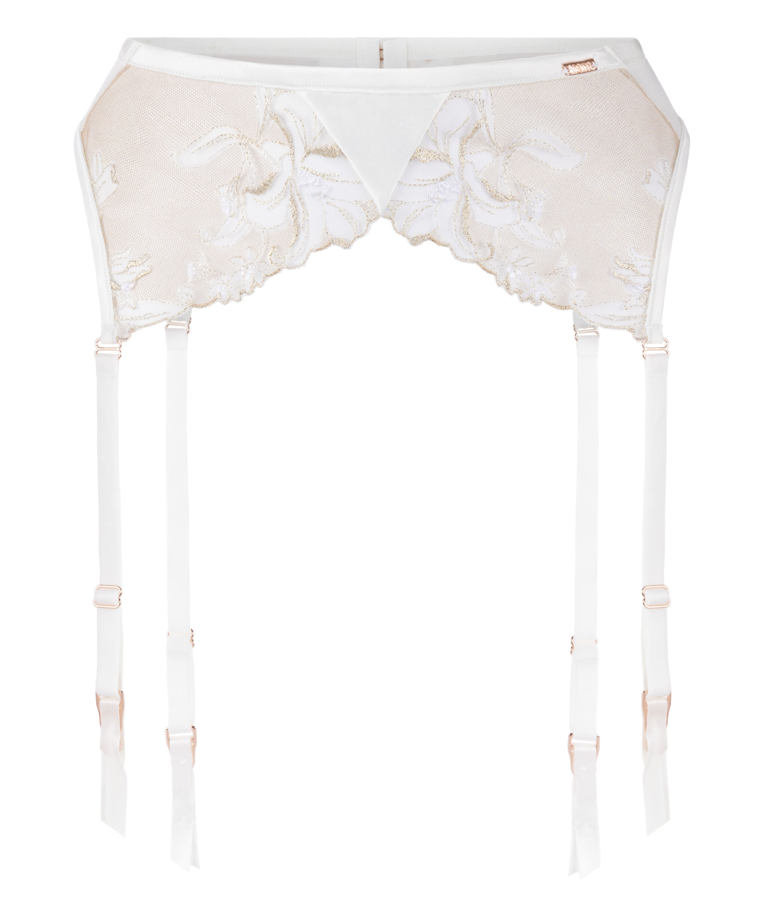 Anouk Suspenders, White