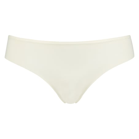 Invisible Lace Back Brazilian, White