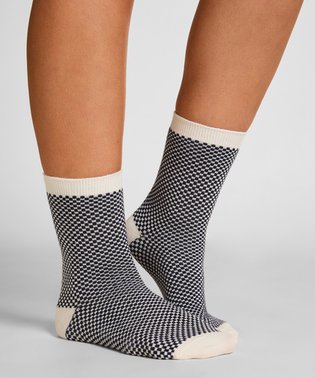 Modal Crew Socks, Blue